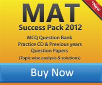 MAT Test Preparation CD and Previous Years Question Papers