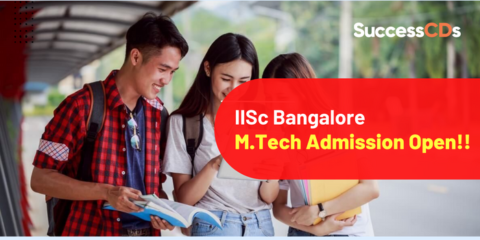 Iisc Bangalore M Tech Online Admission