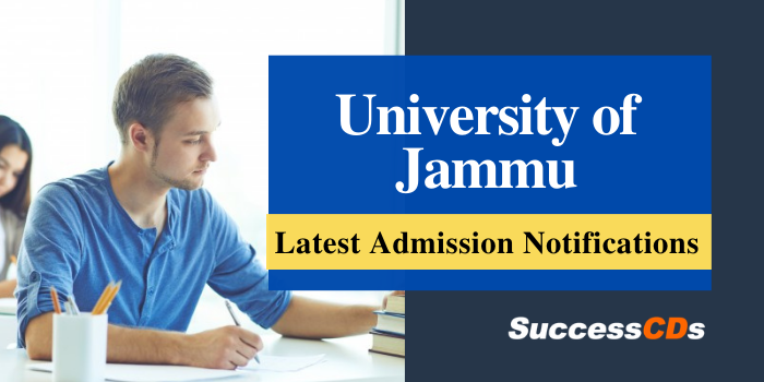 jammu university distance education admission last date 2023
