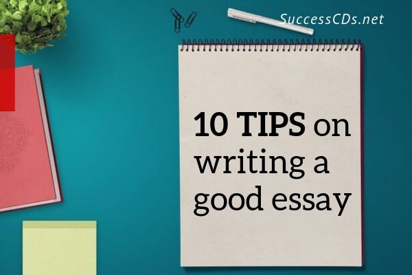 tips to write an good essay
