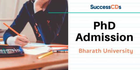 bharath university phd application form