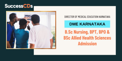 DME Karnataka B.Sc Nursing, BPT, BPO And BSc Allied Health Sciences ...