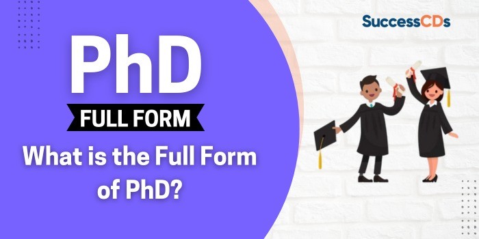 full form with phd