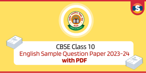 CBSE Class 10 English Sample Question Paper 2023-24 with PDF