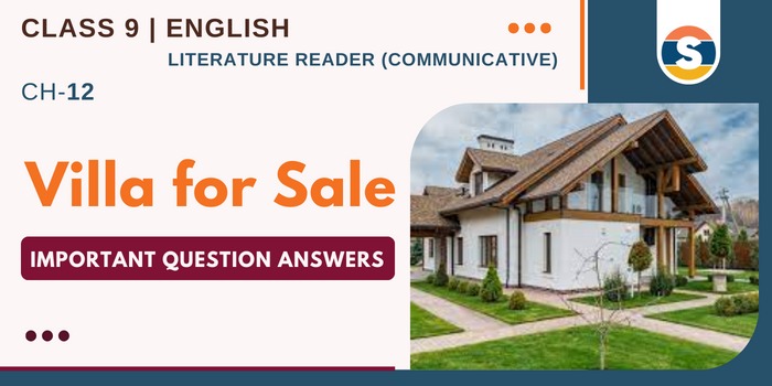 Villa for Sale Important Question Answers 