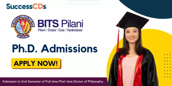 BITS Pilani PhD Admission