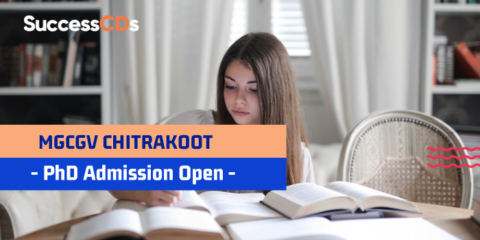 MGCGV Chitrakoot PhD Admission 2024 Dates, Application Form