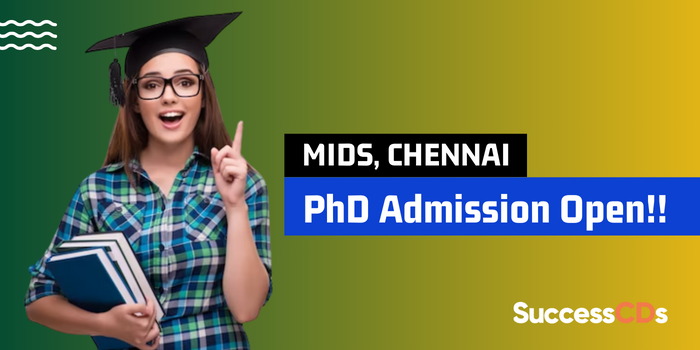 MIDS Chennai PhD Admission