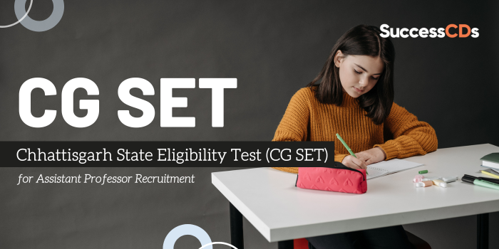 CG SET 2024 Notification, Exam Date, Application Form, Syllabus