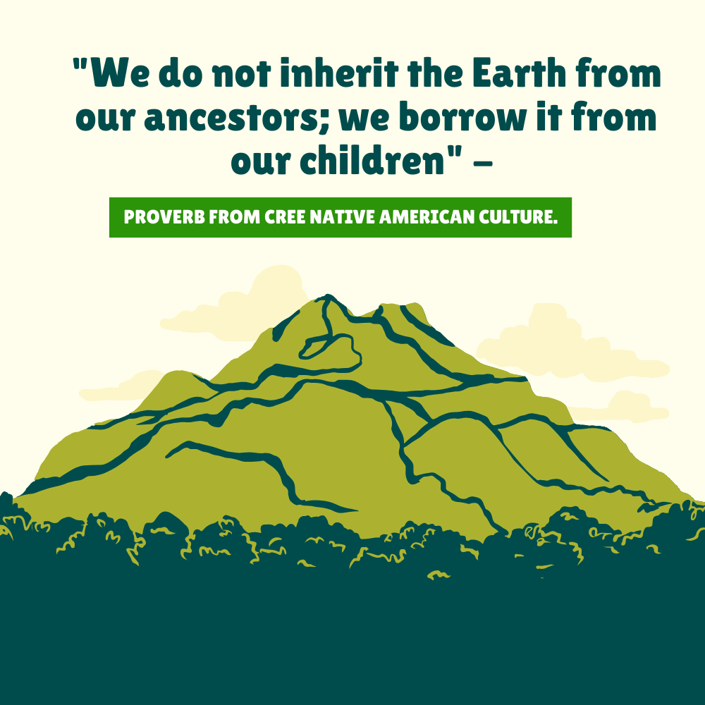 Proverb from Cree Native American culture