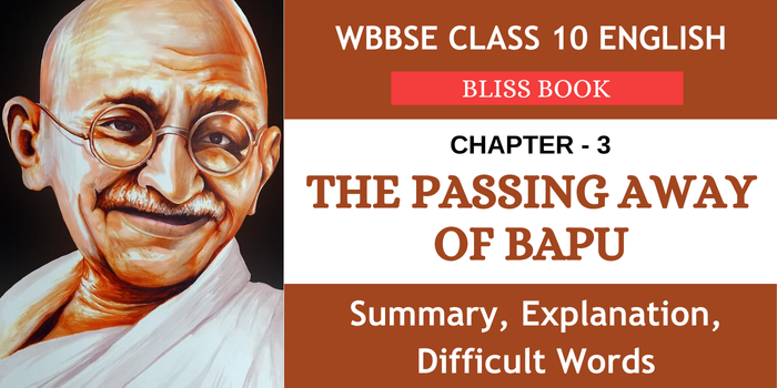 The Passing Away Of Bapu Summary