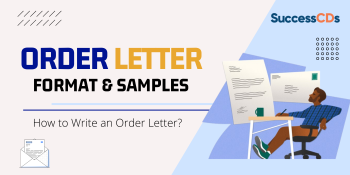 Order Letter Format and Samples