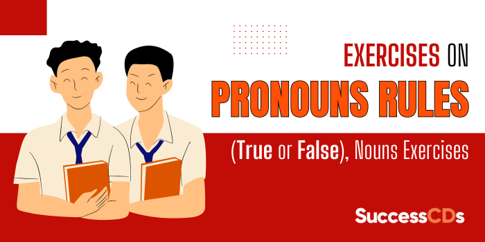 Exercises on Pronouns Rules