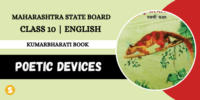 Poetic Devices in Maharashtra State Board Class 10