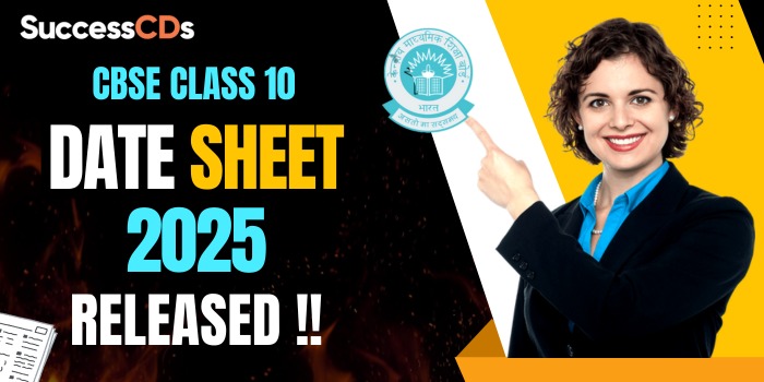 CBSE Class 10 Date Sheet 2025 Released